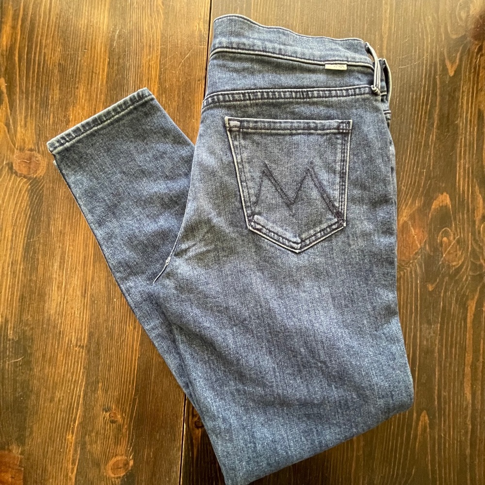 Mother “looker ankle” jeans